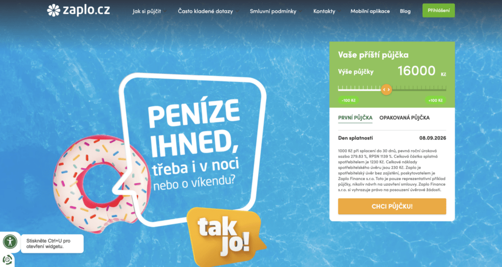 půjčka bez doložení příjmu ihned na účet