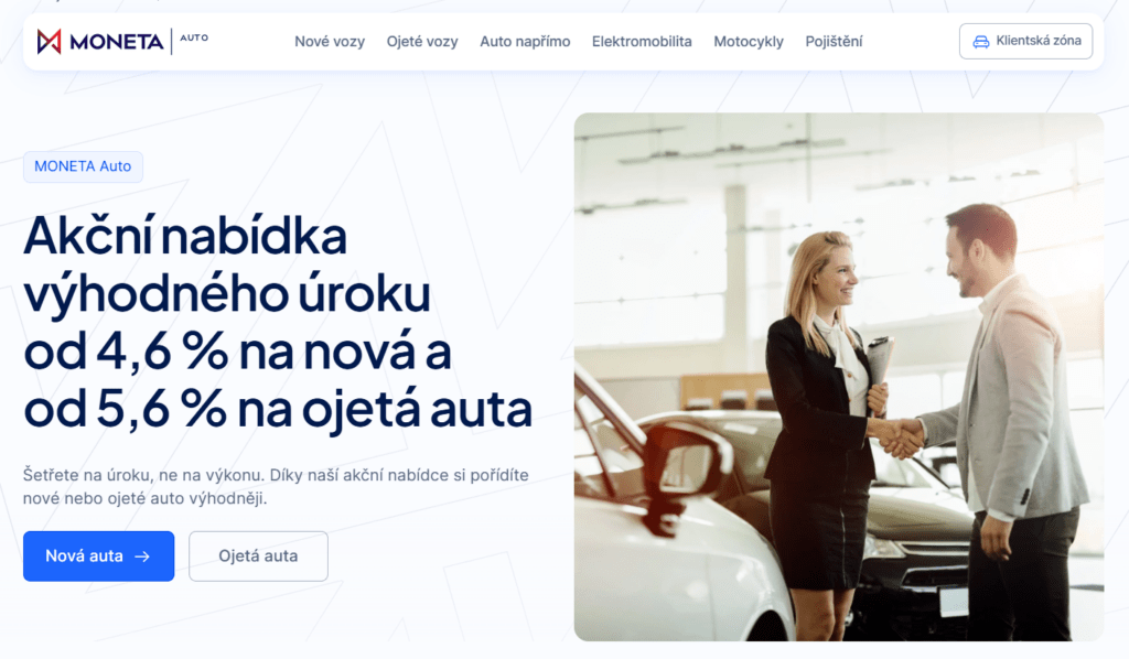  Moneta Auto kalkulačku online nenabízí, pro více informací je nutné společnost kontaktovat.