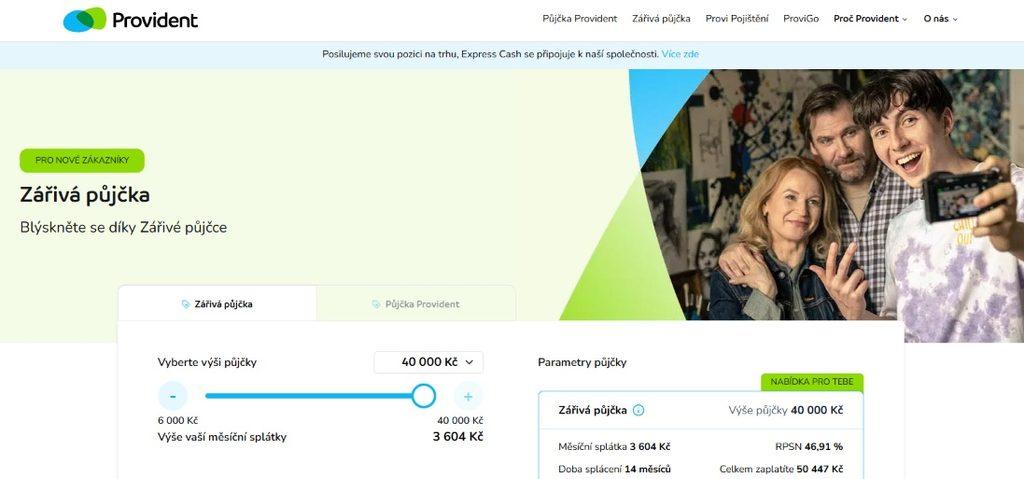 provident recenze